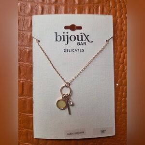 Bijoux Bar NWT Gold Necklace